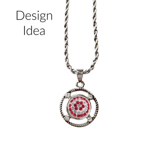 Snap Charm Mini Petite Snaps 12mm Includes 2 Pairs Shown-Ideal for Earrings - Picture 2 of 4